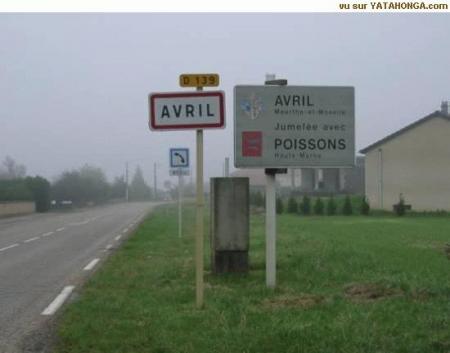 POISSON D' AVRIL